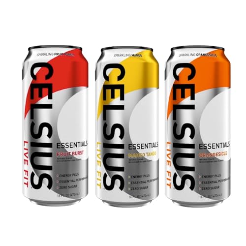 16 fl oz Variety Pack of 6 Non Carbonated Energy Drink E92458