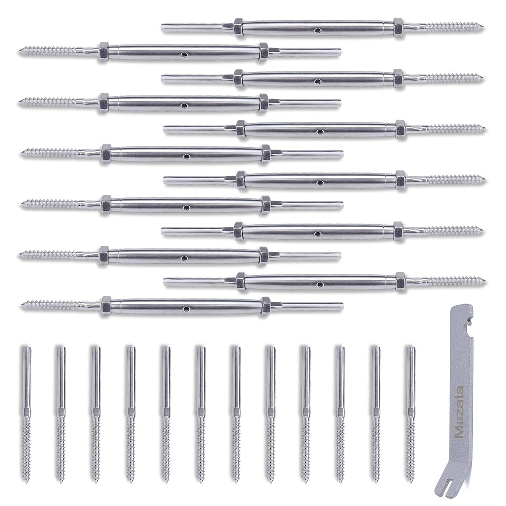 10 Set T316 Stainless Steel Cable Railing Kit H2024