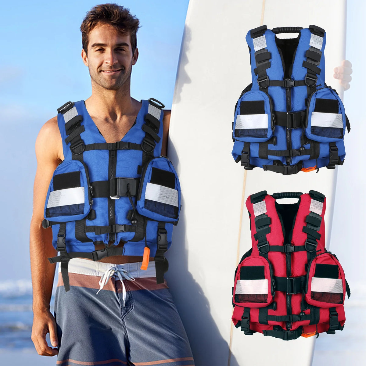 Adult Safety Float Suit Survival Jacket Y8887