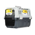 Grey 2-Door Pet Kennel Z699486
