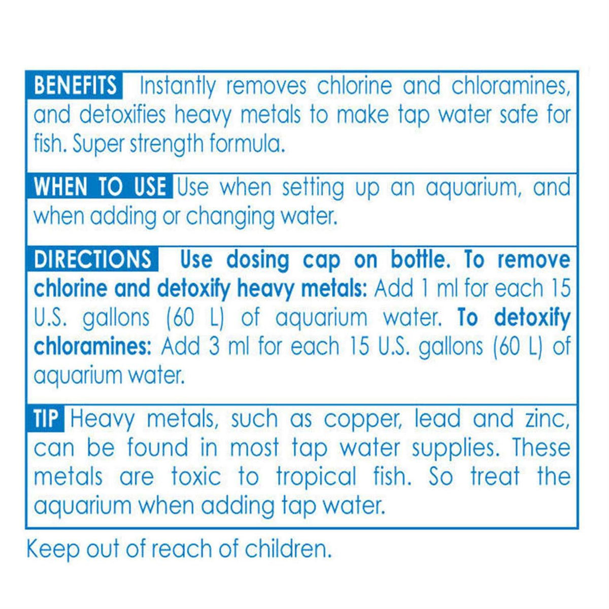 Tap Water Conditioner Q43556