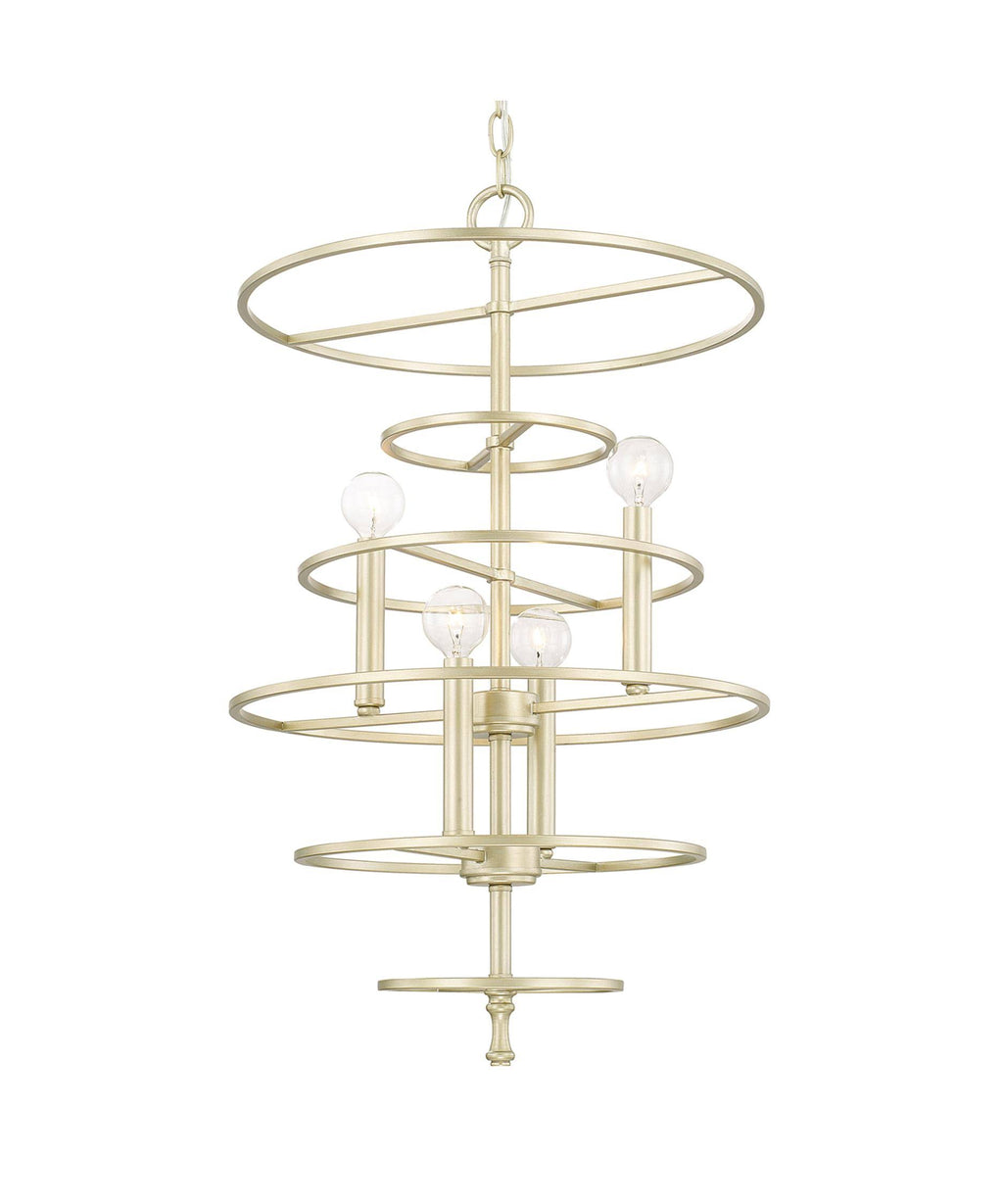 Soft Gold 4 Light Foyer K4821