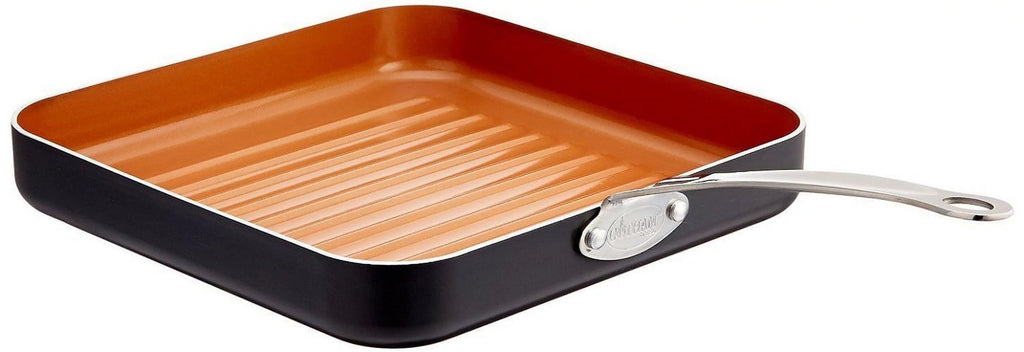 Aluminum Non-Stick Square Grill Pan T418561