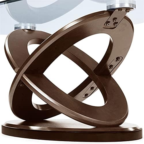Dark Walnut Wood Console Table O941491