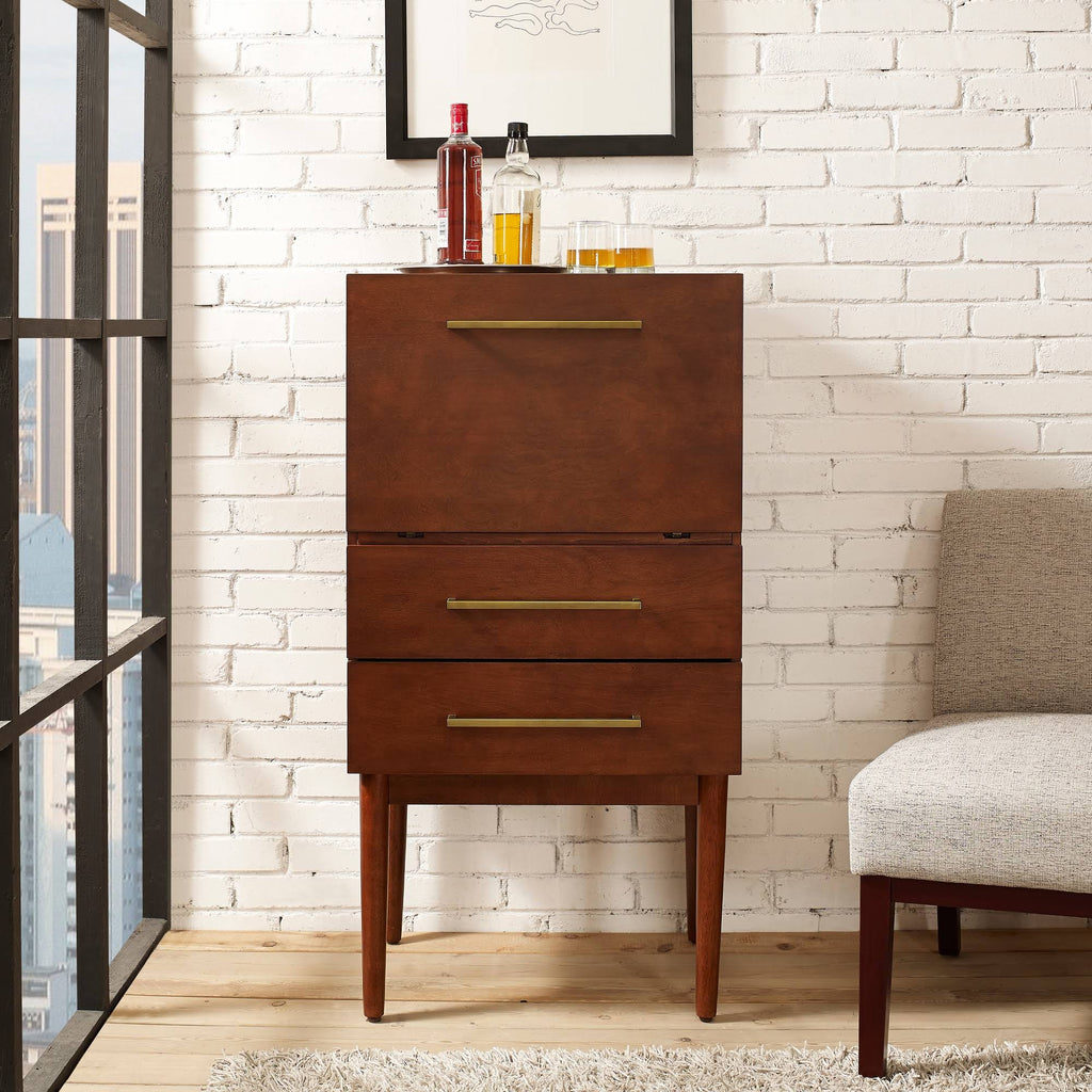 Mahogany Spirit Cabinet J99754