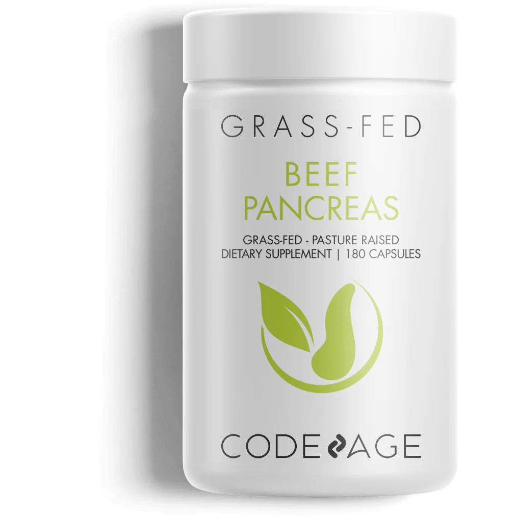 Beef Pancreas 180 Capsules A60643