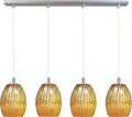Four Light Linear Oval Incandescent B287