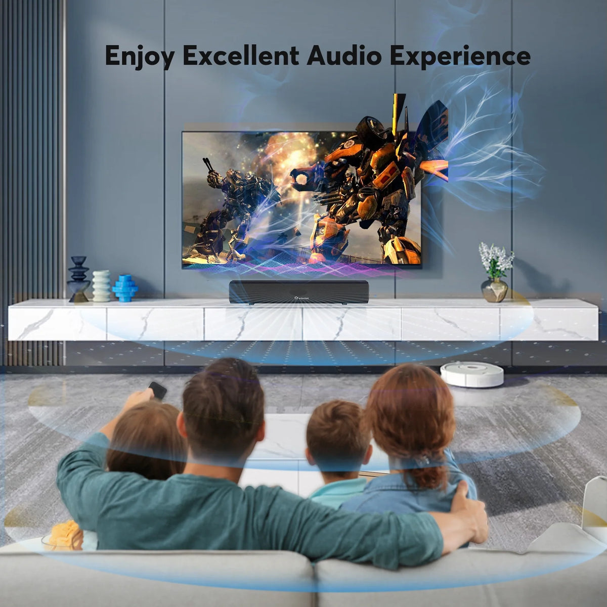 16-Inch 50W Soundbar with Bluetooth 5.0 and Subwoofer C7499