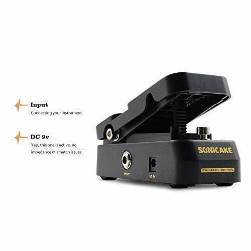 Active Volume Wah Guitar Effects Pedal T9205