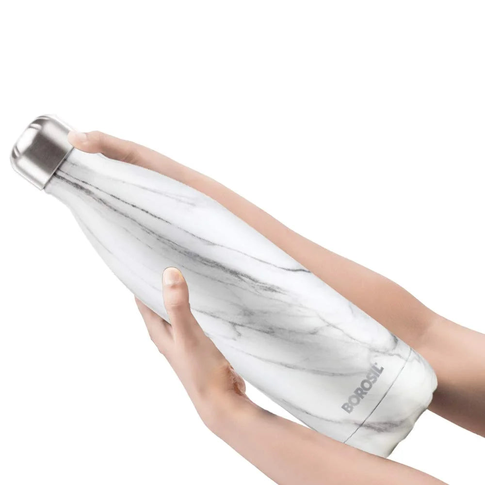 Marble Vacuum Insulated Flask Water Bottle, 750Ml G498800