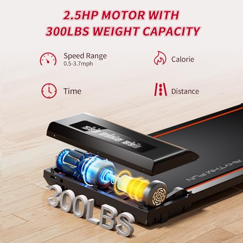 Walking Pad Treadmill with Remote Control D641695