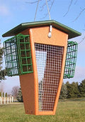 Poly Split Peanut Bird Feeder with Suet Cages C225