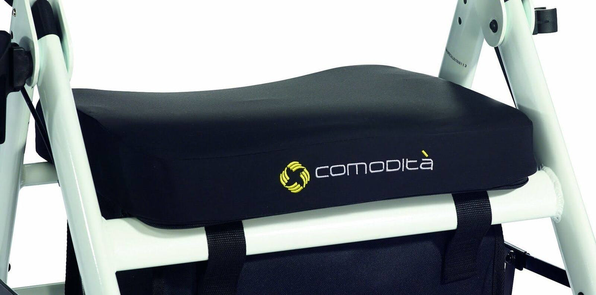 16x22 Wide Rollator Walker with Orthopedic Seat C974447