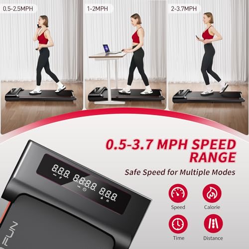 Walking Pad Treadmill with Remote Control D641695