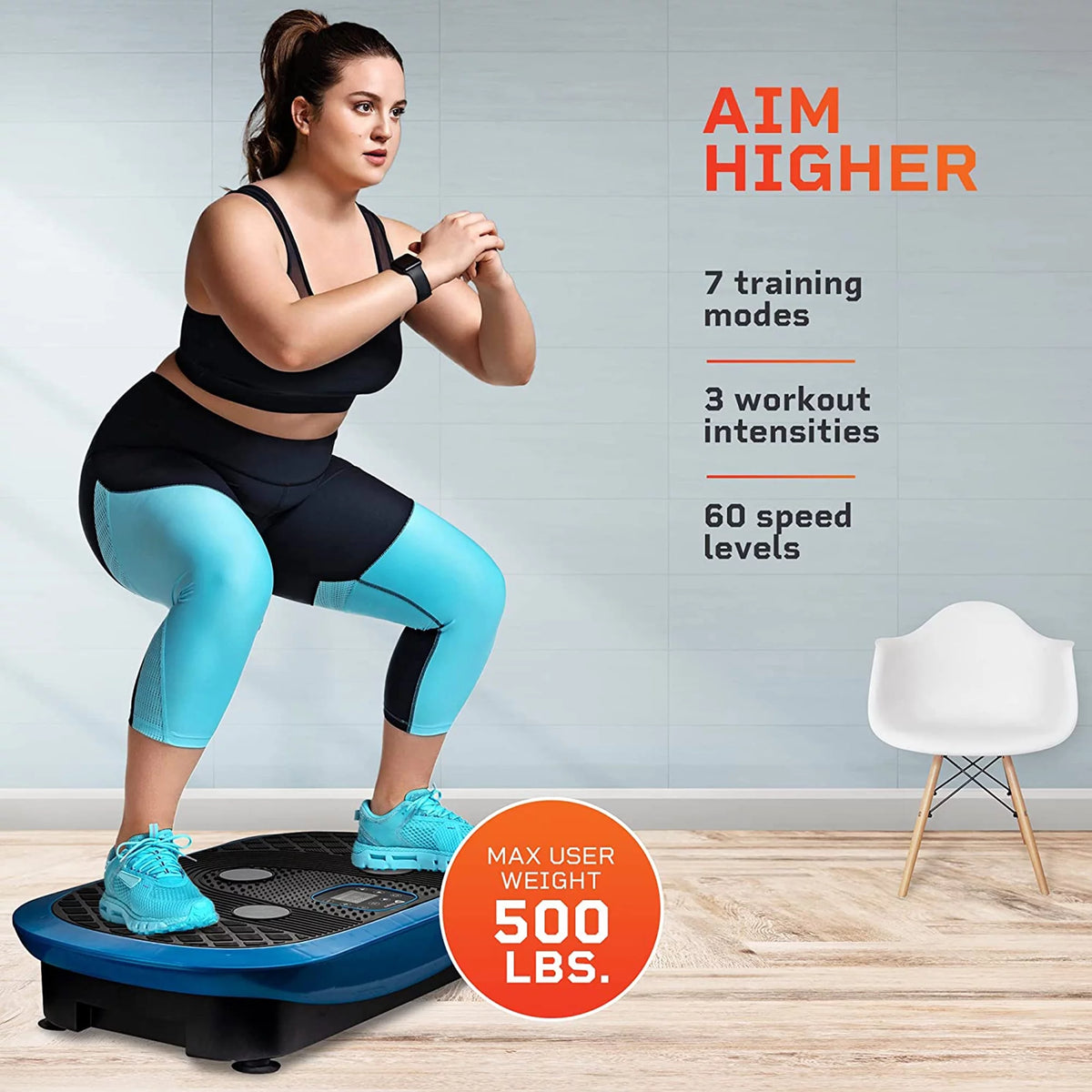 Blue 4D Vibration Plate V3512