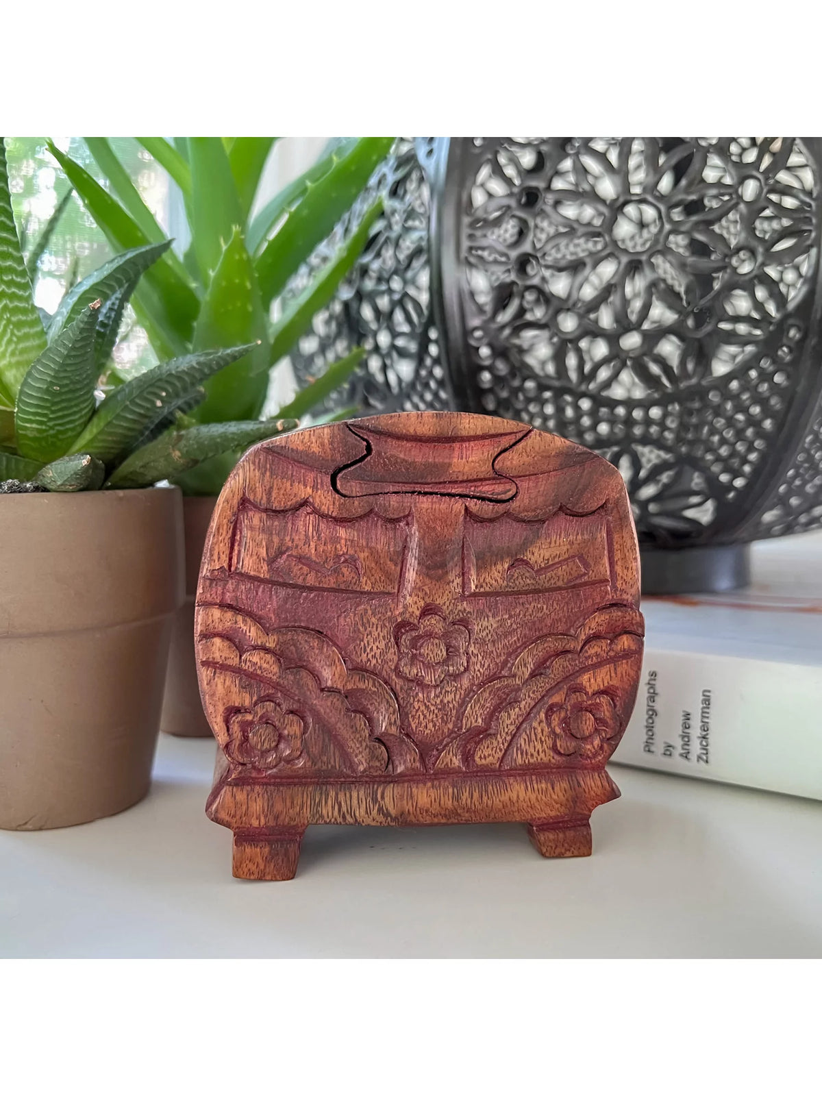 Handmade Sheesham Wood Puzzle Box X646222
