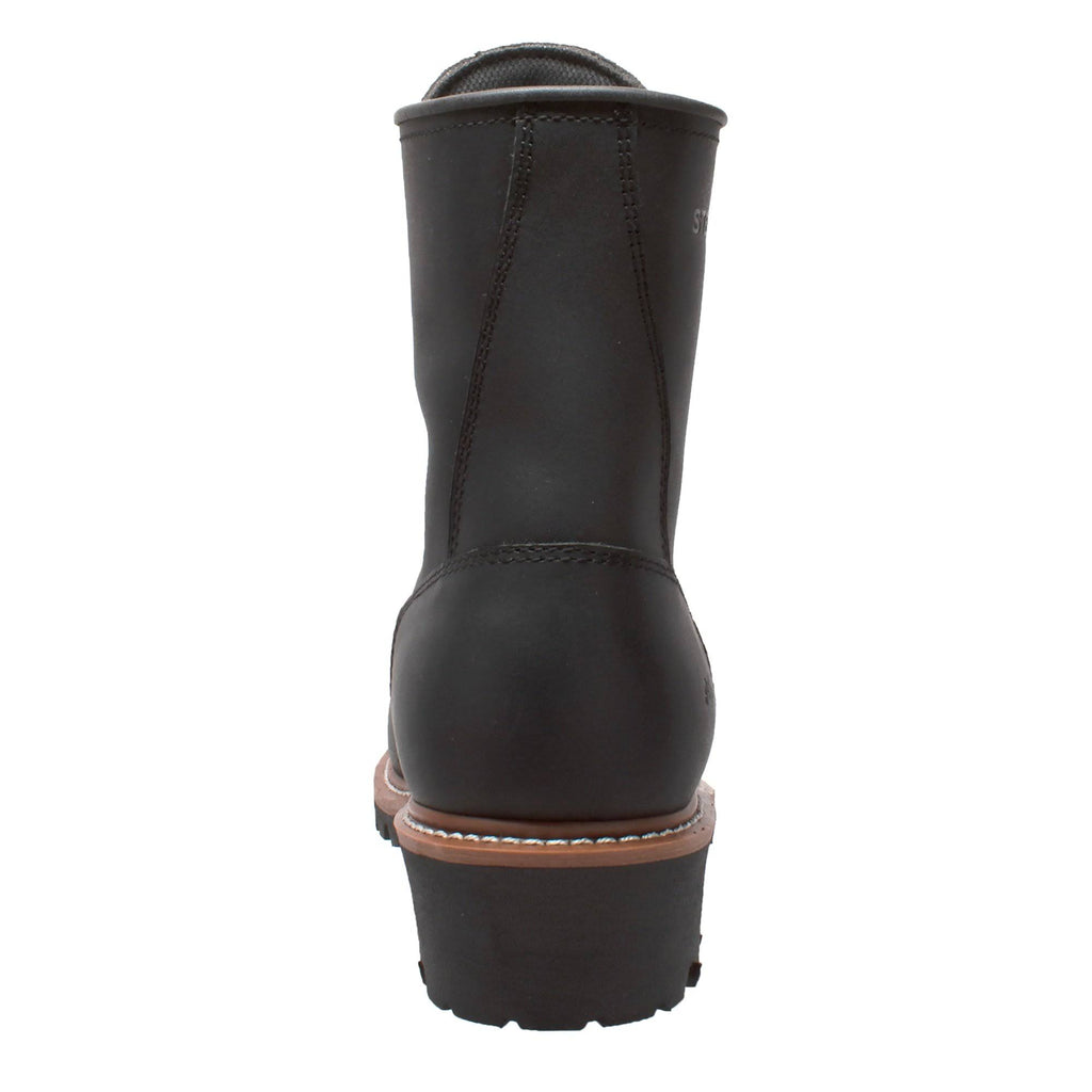 Waterproof Logger Black Work Boots A986