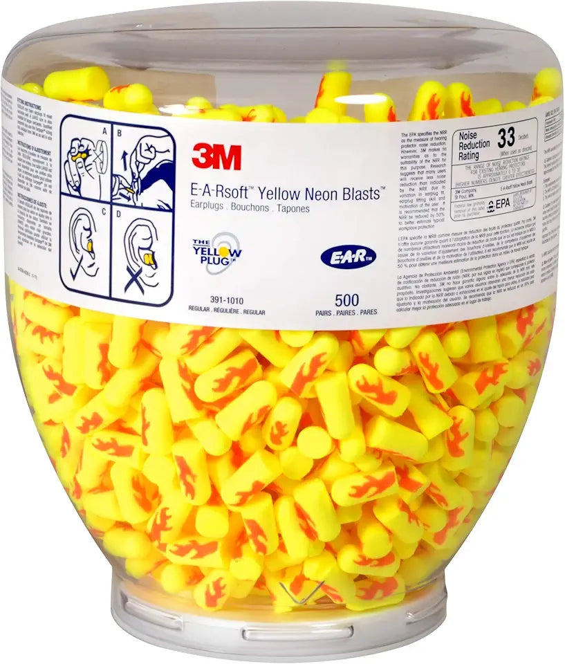 Uncorded Disposable Ear Plugs NRR 33 F173