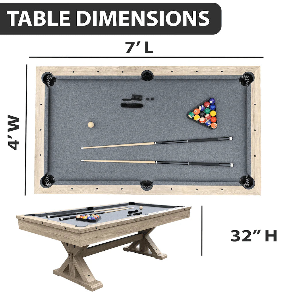 3 in 1 Multi Game Pool Table with Dining and Table Tennis Tables U320