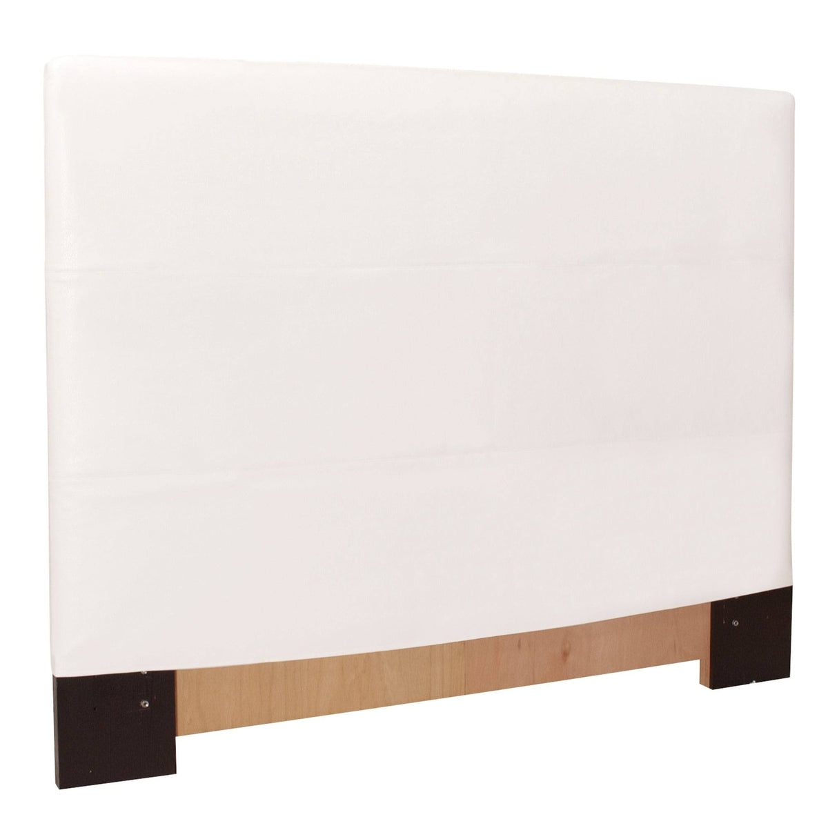 White Faux Leather Headboard Z27386
