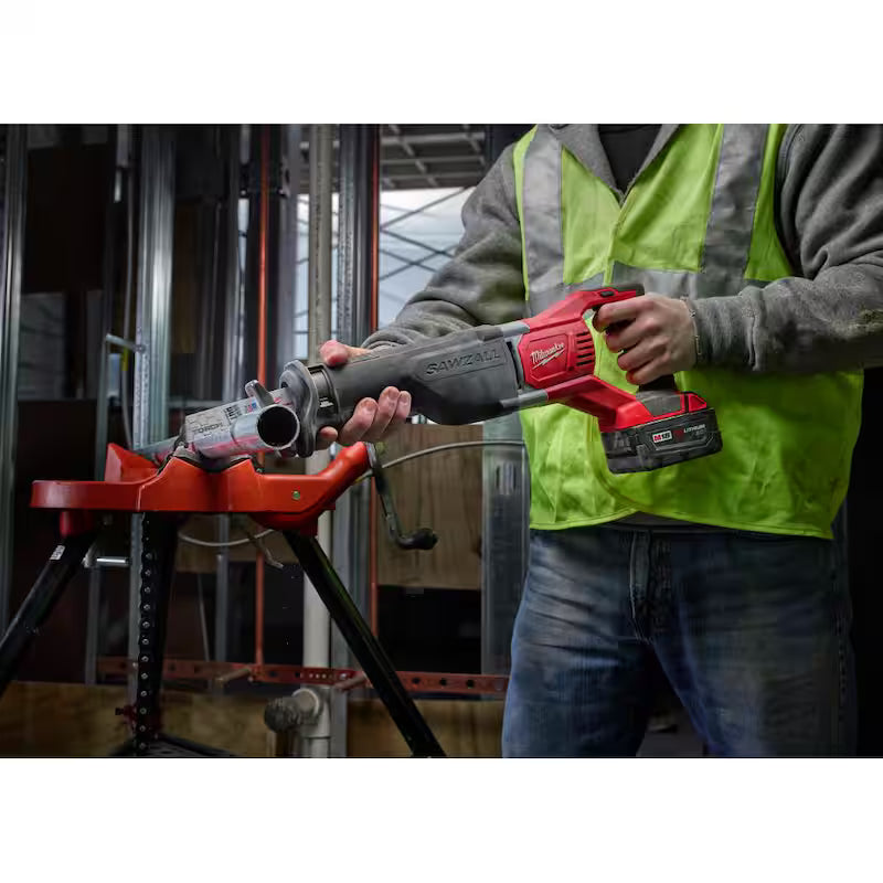 18V Cordless Drill Driver Impact Driver Combo Kit with Reciprocating Saw J366290