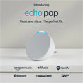 Compact Smart Speaker with Alexa Glacier White C275411