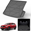 Black TPO All Weather Heavy Duty Waterproof Rear Cargo Tray Trunk Floor Mat Protector C763600