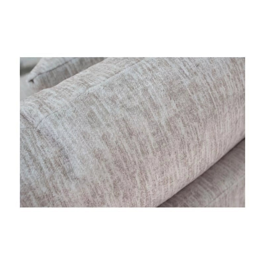 Cream Microfiber Chair E642