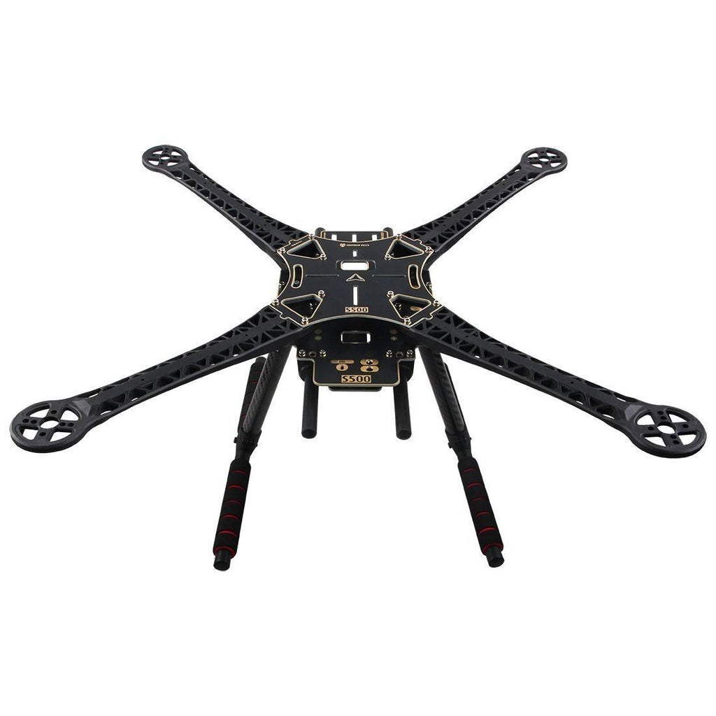 Quadcopter Fuselage Frame Kit PCB Version with Carbon Fiber Landing Gear Skid G66736