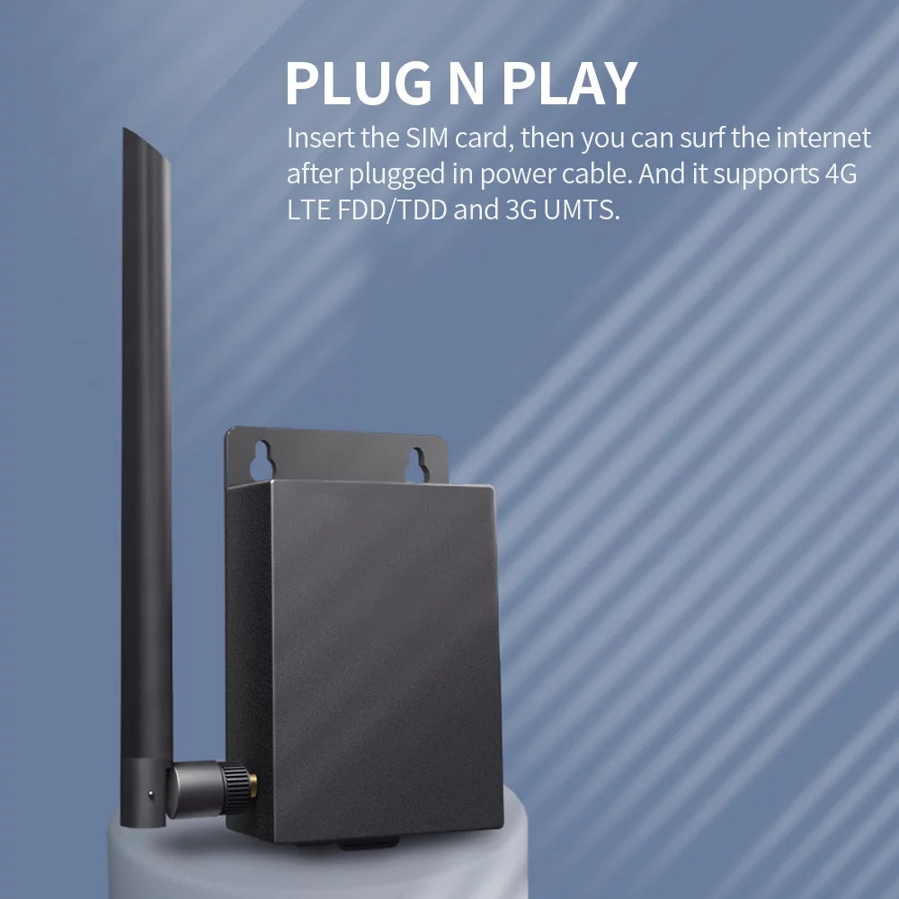 Outdoor Waterproof 4G Router with SIM Slot Z44394