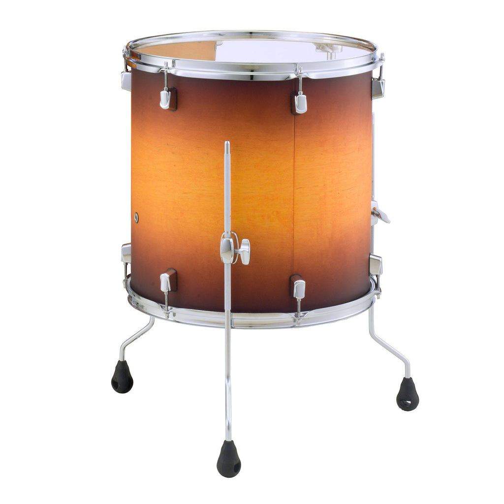 Satin Brown Burst Maple Floor Tom T2553