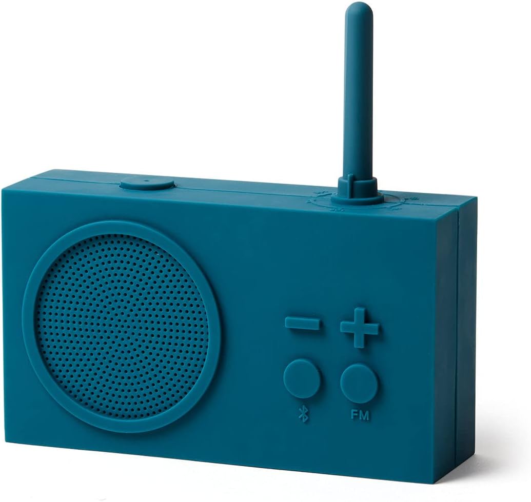 Blue Pack of 2 Splash Proof Bluetooth Speaker A268970