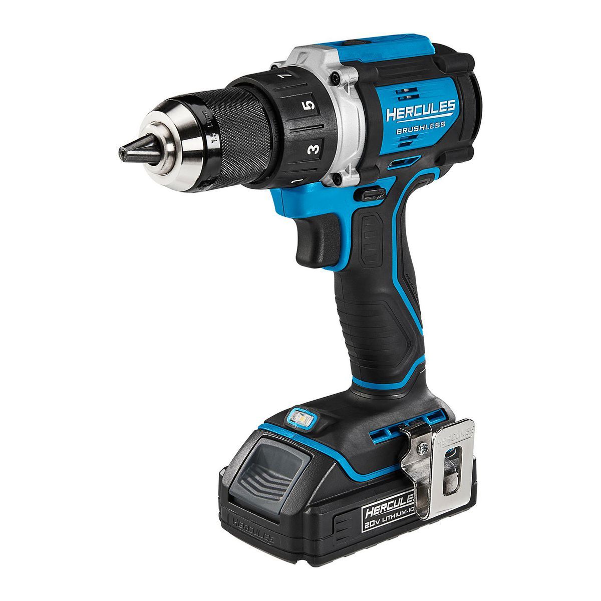 20V Brushless Cordless 1/2 in. Drill/Driver Kit with Battery and Charger F55554