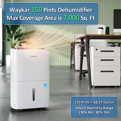 120 Pints Energy Star Home Dehumidifier with Drain Hose Q61127