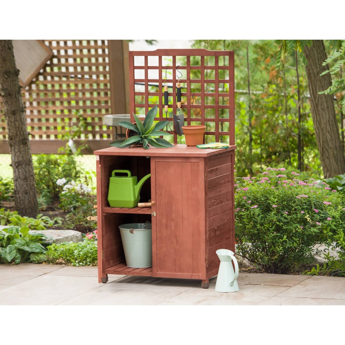 Potting Table with Storage I467