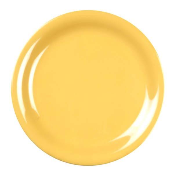 9x22 Narrow Rim Plate Melamine Pack of 6 R435
