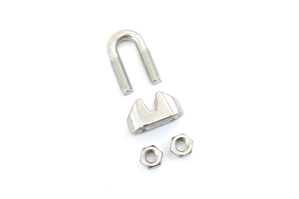 Stainless Steel Wire Rope Cable Clips 1/4 Inches 6mm W2951