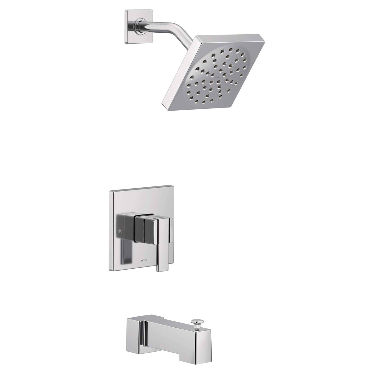 90 Degree 1-Handle Tub and Shower Trim Kit, Chrome T691853