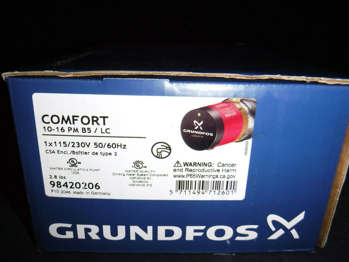 UP10-16 PM B5/LC Comfort PM Pump (1/2-inch Sweat) N525560