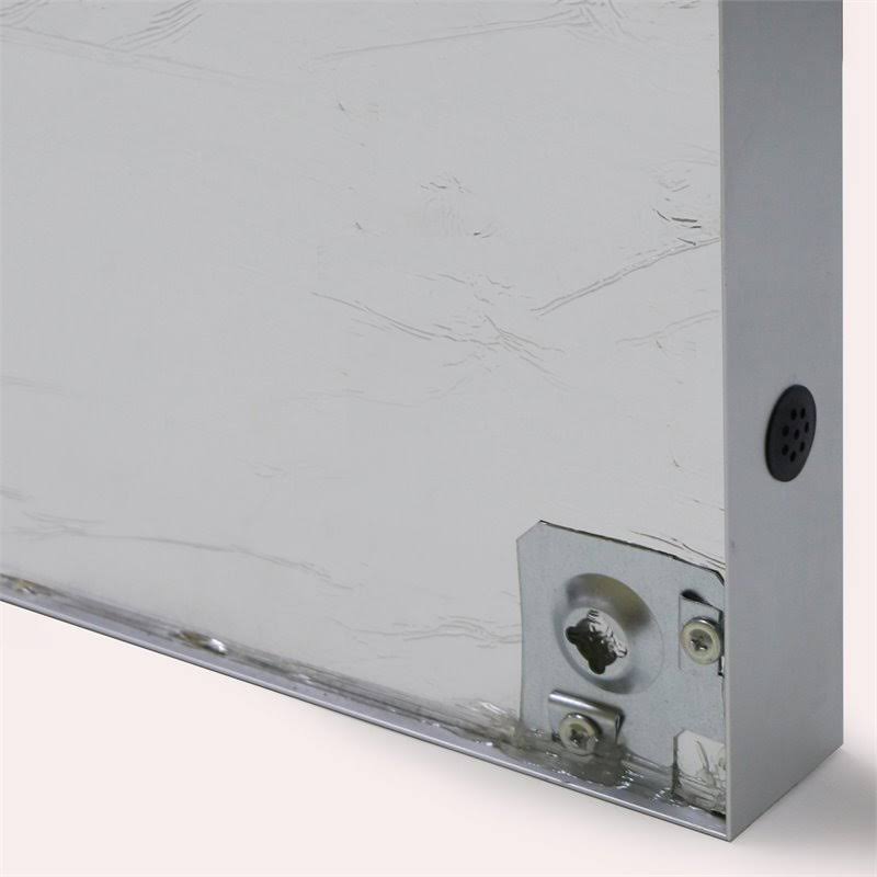 Navy 3-Door Enclosed Vinyl Bulletin Board W9681