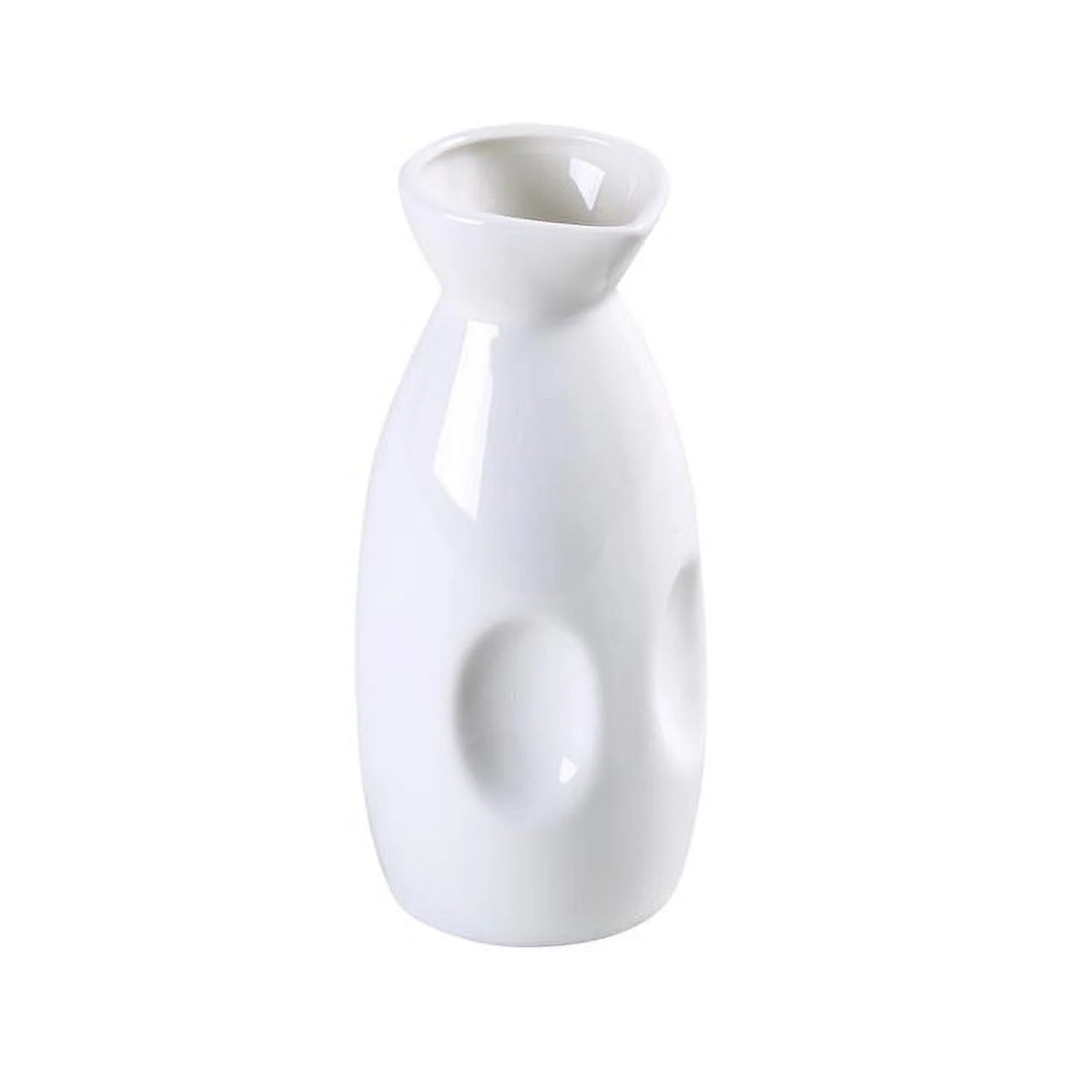 7.5 oz Bone White Porcelain Wine Pot P33858