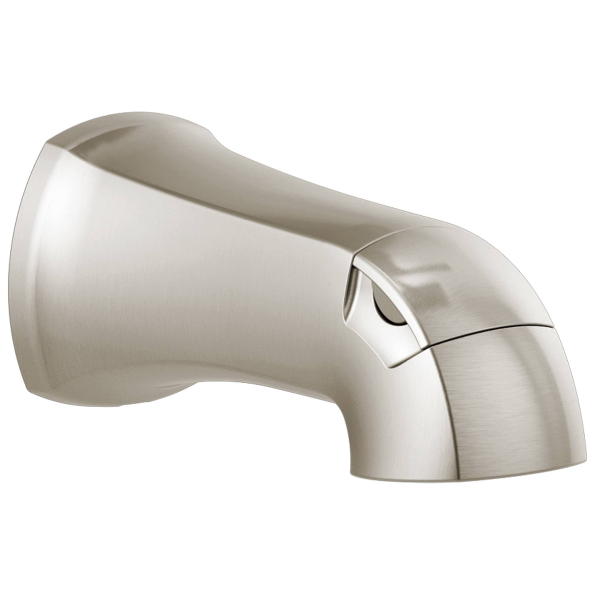 SpotShield Brushed Nickel Tub Spout with Diverter L414