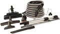 Universal Central Vacuum Accessories Kit with Electric Powerhead Nozzle and 30 ft Hose P433378