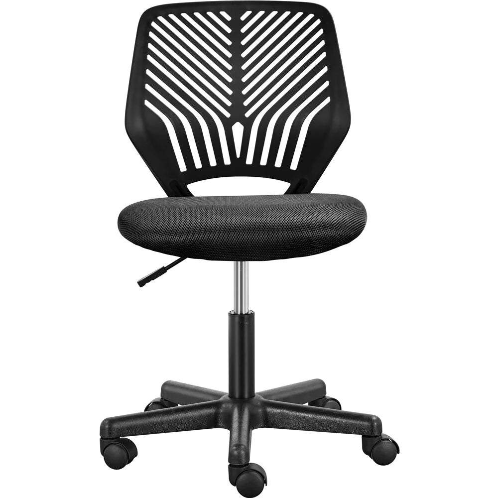 Purple Adjustable Armless Swivel Office Chair T14943
