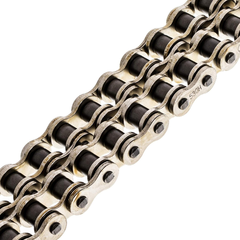 Drive Sprocket Chain Combo Front 16 Rear 42 Tooth 530HZ Standard 120 Links Pack of 2 L174