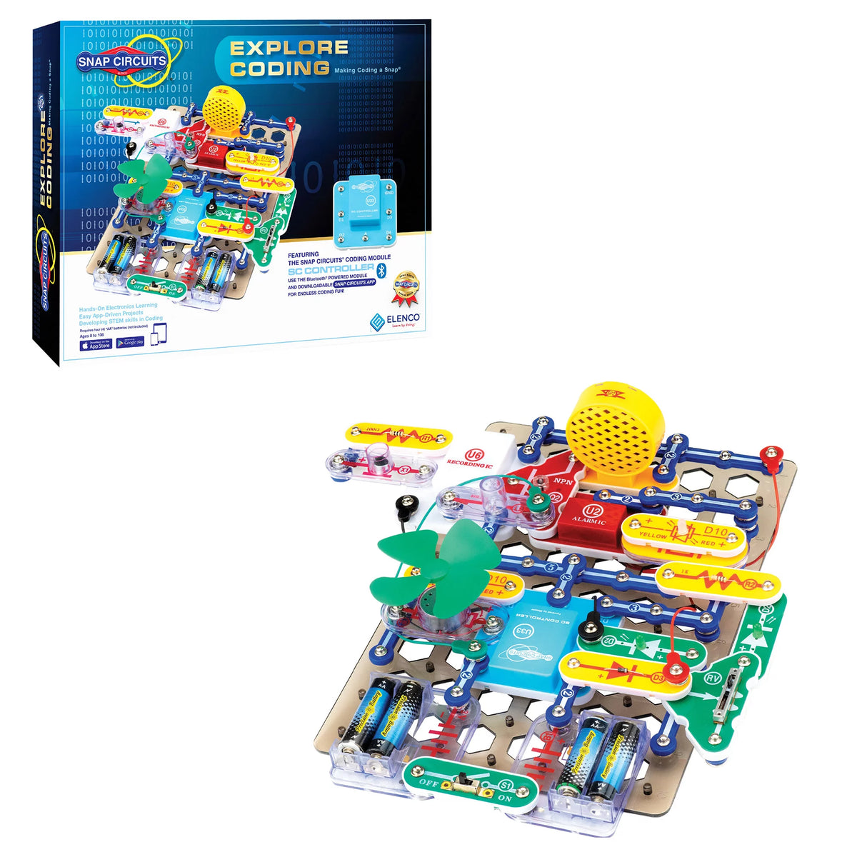 Snap Circuits Explore Coding STEM Building Toy C74005