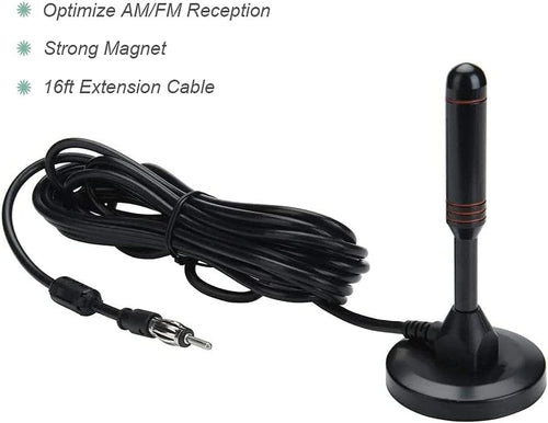 16ft Magnetic AM FM Car Antenna U255513