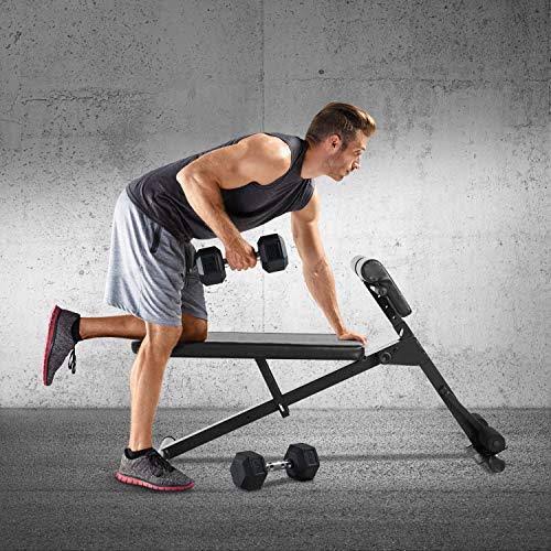 Black Hyperextension AB Bench H38662
