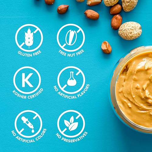 Natural Creamy Reduced Sugar and Sodium Peanut Butter, 15 Ounce (Pack of 12) O162