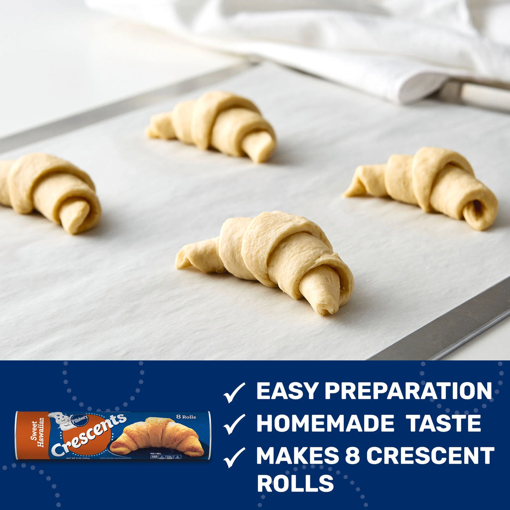 Sweet Hawaiian Crescent Rolls, 8 ct., 8 oz. P9253